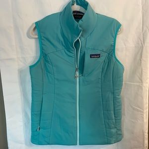 NWOT Patagonia vest, Sz M, sea foam green